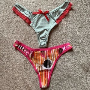 Victoria Secret thong panties. Size medium w/tags
